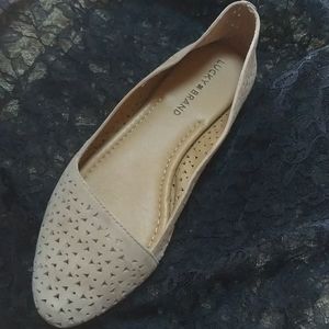 Lucky Brand Suede Casual Flats